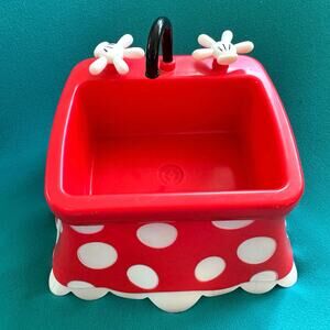 Disney Parks Minnie Mouse Ice Cream Kitchen Sink Souvenir Sundae Bowl